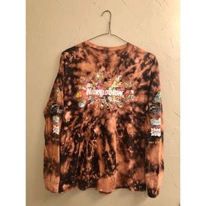 Nickelodeon Custom Tie-Dye Long Sleeve T-Shirt